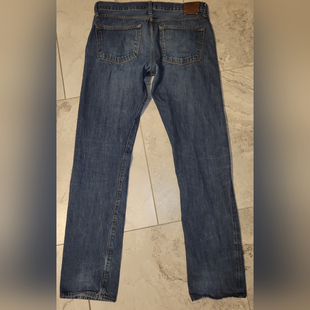 J Brand Tyler Perfect Slim‎ Raw Selvag Wash Mens Jeans Sz 34